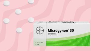 What should I do if I miss a Microgynon pill?