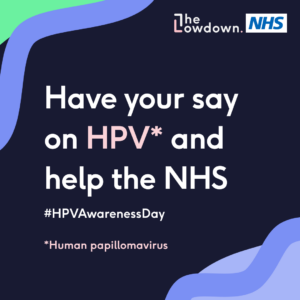 Survey: NHS HPV awareness